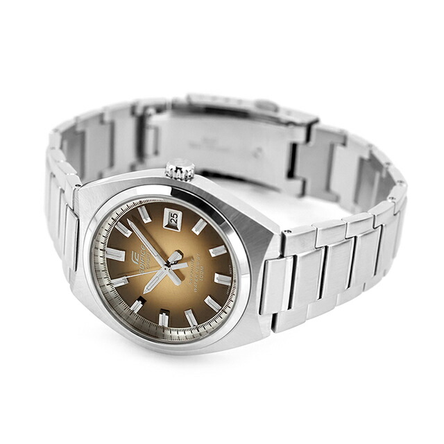 エディフィス EDIFICE クォーツ 電池式 B-109D-5AV 海外モデル メンズ 腕時計 ブランド カシオ casio アナログ ブラウングラデーション おしゃれ 防水 文字盤 大きい プレゼント 男性 実用的