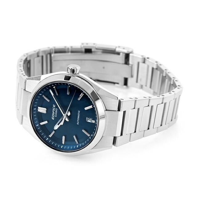 エディフィス EDIFICE 自動巻き K-100D-2A 海外モデル メンズ 腕時計 ブランド カシオ casio アナログ ネイビー おしゃれ 防水 文字盤 大きい プレゼント 男性 実用的