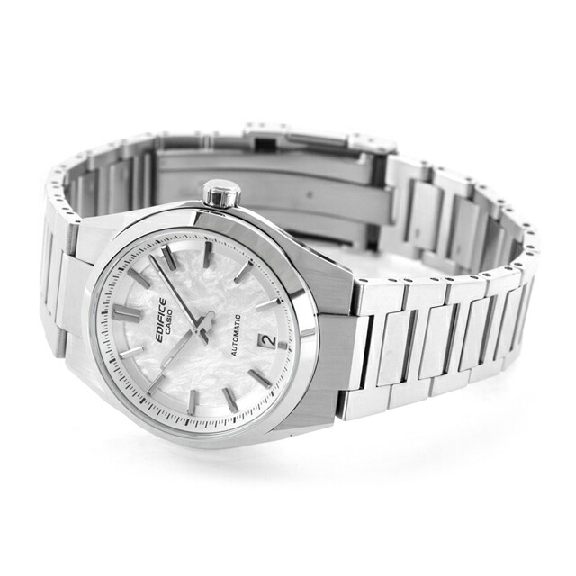エディフィス EDIFICE 自動巻き K-100D-7A 海外モデル メンズ 腕時計 ブランド カシオ casio アナログ シルバー おしゃれ 防水 文字盤 大きい プレゼント 男性 実用的