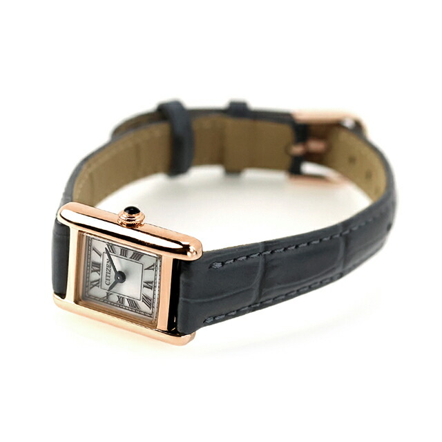 シチズン キー Classic Square エコドライブ 腕時計 ブランド レディース ソーラー CITIZEN Kii EG2799-18W アナログ シルバー グレー おしゃれ 防水 軽い 華奢 かわいい プレゼント 女性 実用的