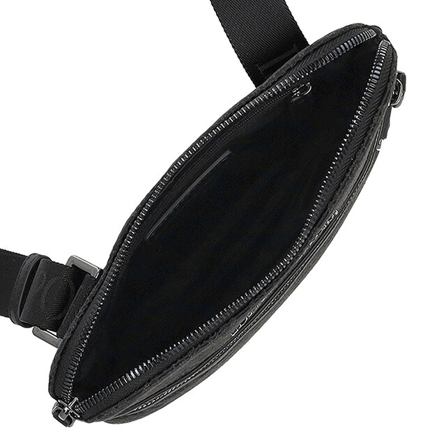 エンポリオ・アルマーニ ショルダーバッグ メンズ EMPORIO ARMANI EM001780-AF13823 ブラック 斜めがけ ブランド 高級 おしゃれ プレゼント 男性 実用的 かっこいい