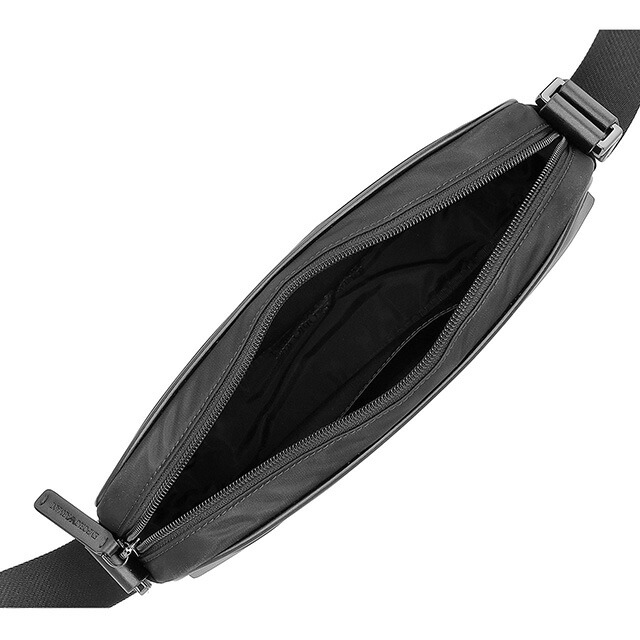 エンポリオ・アルマーニ ショルダーバッグ メンズ EMPORIO ARMANI EM001803-AF13454 ブラック 斜めがけ ブランド 高級 おしゃれ プレゼント 男性 実用的 かっこいい