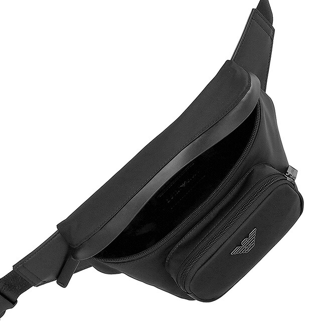 エンポリオ・アルマーニ ボディバッグ メンズ ブランド EMPORIO ARMANI EM001805-AF13454 ブラック