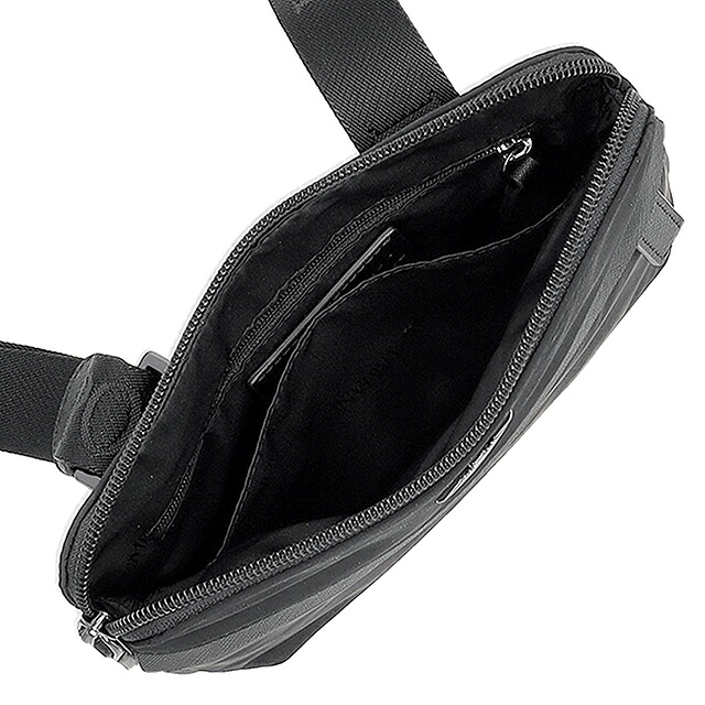 エンポリオ・アルマーニ ショルダーバッグ メンズ ブランド EMPORIO ARMANI China EM001807-AF28784 UC001 ブラック 斜めがけ ブランド 高級 おしゃれ プレゼント 男性 実用的 かっこいい