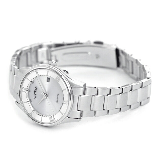シチズン コレクション エコドライブ電波時計 薄型 レディース 腕時計 ソーラー電波腕時計 ソーラー電波時計 ES0000-79A CITIZEN シルバー ブランド おしゃれ 防水 プレゼント 女性 実用的