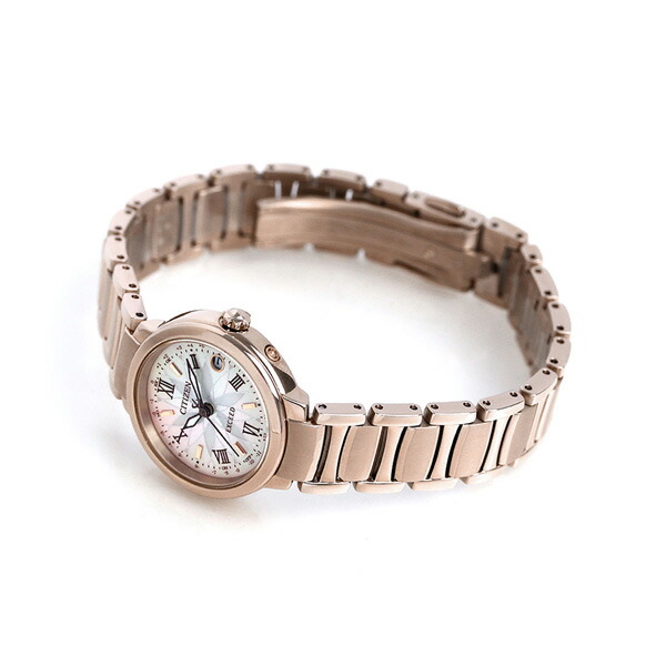 シチズン エクシード エコドライブ電波 ES9322-57W サクラピンク（R） マーガレット 腕時計 ブランド レディース ホワイトシェル×サクラピンク CITIZEN EXCEED 記念品 プレゼント ギフト