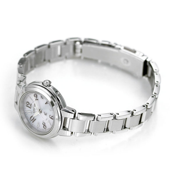 シチズン クロスシー エコドライブ電波 レディース ES9430-54B CITIZEN xC シルバー 腕時計 ブランド おしゃれ 防水 軽い 華奢 かわいい プレゼント 女性 実用的