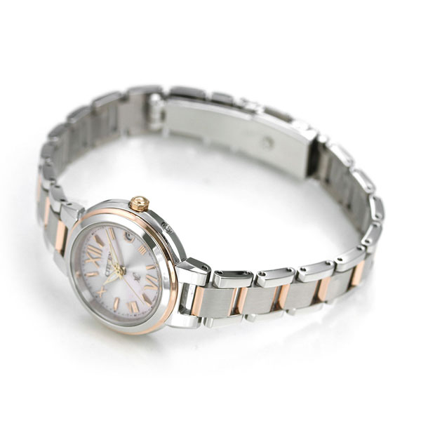シチズン クロスシー エコドライブ電波 レディース ES9434-53W CITIZEN xC ピンク 腕時計 ブランド おしゃれ 防水 軽い 華奢 かわいい プレゼント 女性 実用的