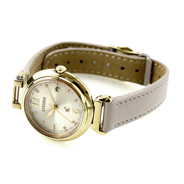 シチズン クロスシー mizu collection Titania Happy Flight 光発電エコドライブ電波 腕時計 ブランド レディース チタン 電波ソーラー CITIZEN xC ES9463-04A アナログ おしゃれ 防水 軽い 華奢 かわいい プレゼント 女性 実用的