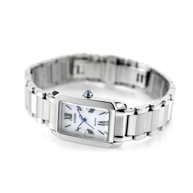 シチズン エル エコドライブ 腕時計 ブランド レディース ソーラー CITIZEN L EW5620-55A アナログ ホワイト 白 おしゃれ 防水 軽い 華奢 かわいい プレゼント 女性 実用的