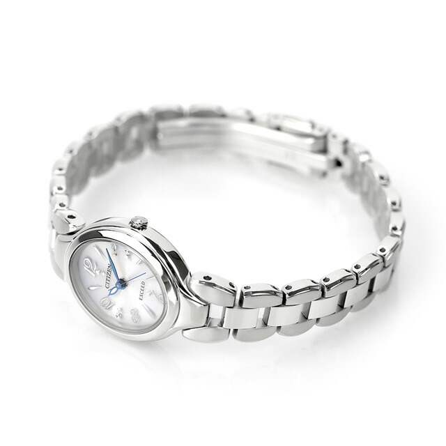 シチズン エクシード エコドライブ EX2040-55A 腕時計 ホワイト CITIZEN EXCEED 高級 ブランド おしゃれ 防水 軽い 華奢 かわいい プレゼント 女性 実用的