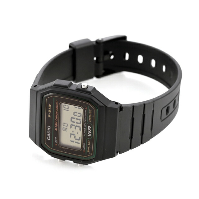 カシオ チープカシオ CASIO クォーツ 電池式 F-91W-3 スタンダード 海外モデル ユニセックス チプカシ 腕時計 ブランド カシオ casio デジタル ブラック 黒 おしゃれ 防水 かわいい プレゼント 実用的 学生 受験生 受験用 試験用 受験対応