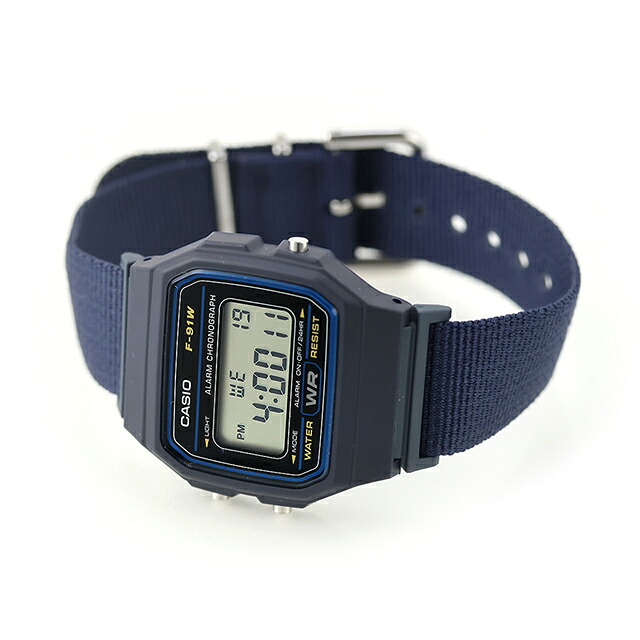 カシオ チープカシオ スタンダード クォーツ 電池式 腕時計 ブランド メンズ レディース 海外モデル チプカシ CASIO F-91WF-2ADF デジタル ブラック ネイビー 黒