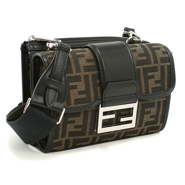フェンディ 斜め掛け ショルダーバッグ メンズ ブランド FENDI 7VA649 ブラウン バッグ