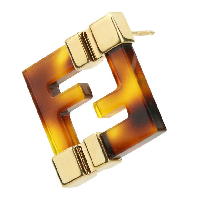 フェンディ ピアス レディース ブランド FENDI 8AK946 ブラウン アクセサリー