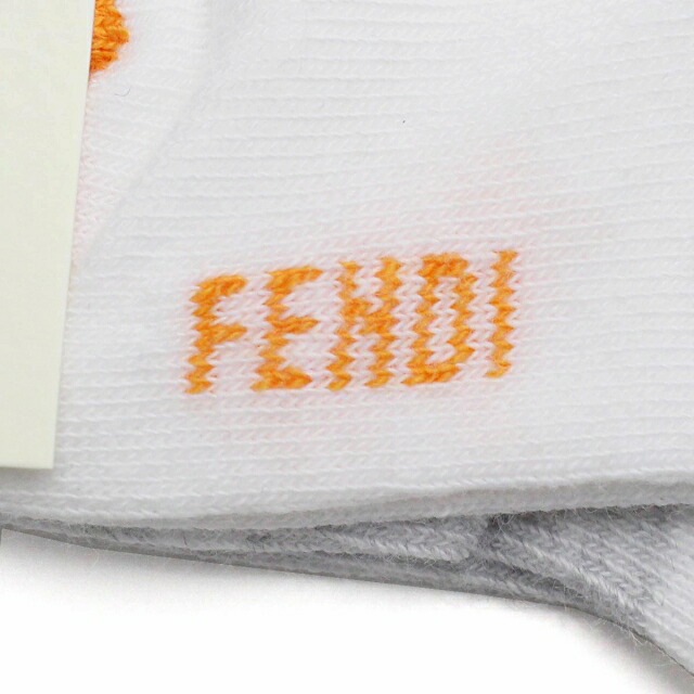 ENDI 靴下 キッズ 高級 ブランド靴下 出産祝い ギフト おしゃれ フェンディ ソックス ベビー 子供服 キッズ 女の子 男の子 イタリア シーズンフリー BUN003 ホワイト系 グレー系 小物 選べるモデル