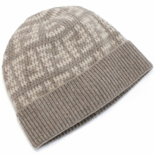 フェンディ ニットキャップ レディース ブランド FENDI イタリア FXQ913 グレー系 帽子 選べるモデル