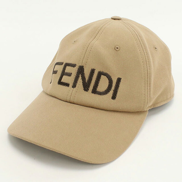 フェンディ キャップ メンズ ブランド FENDI FXQ969 ベージュ 帽子 選べるモデル