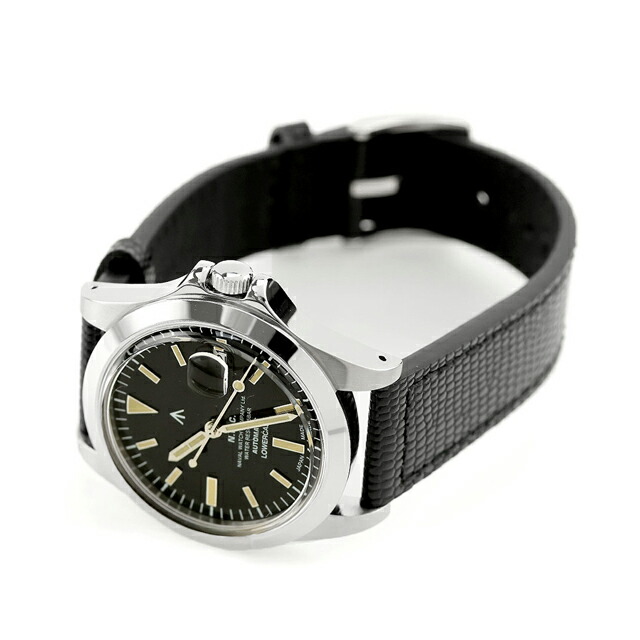 ナバルウォッチ Naval Watch Produced By LOWERCASE 自動巻き 腕時計 ブランド メンズ NAVAL WATCH FRXA002 アナログ ブラック 黒 日本製 おしゃれ 防水 プレゼント 男性 実用的
