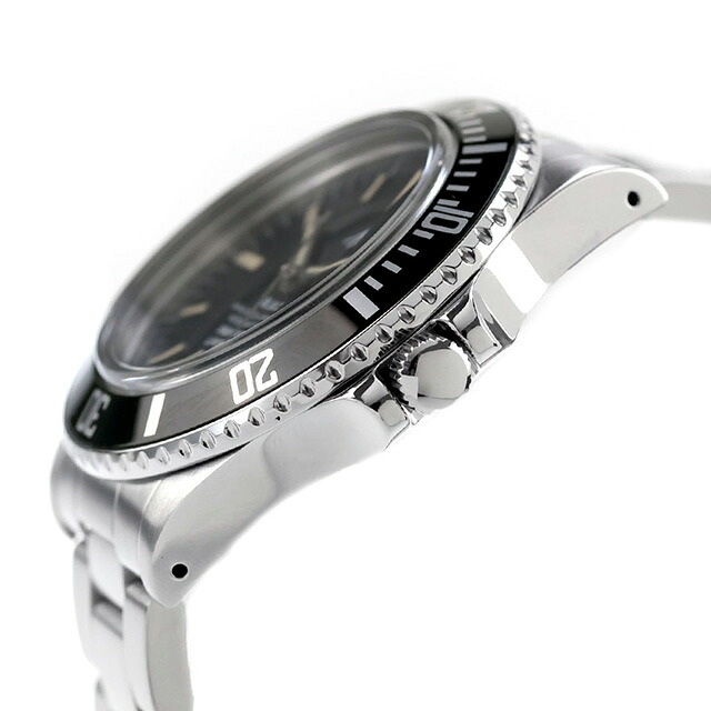 ナバルウォッチ Naval Watch Produced By LOWERCASE Sweep Second クォーツ 電池式 腕時計 ブランド メンズ NAVAL WATCH FRXE001 アナログ ブラック 黒 日本製 おしゃれ 防水 プレゼント 男性 実用的