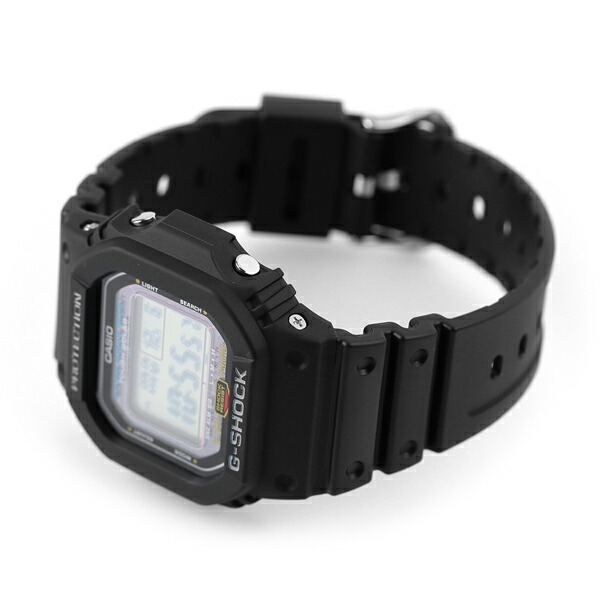 gショック ジーショック G-SHOCK G-5600 ワールドタイム ソーラー G-5600UE-1DR ブラック 黒 CASIO カシオ 腕時計 メンズ ブランド おしゃれ 防水 軽い プレゼント 男性 実用的
