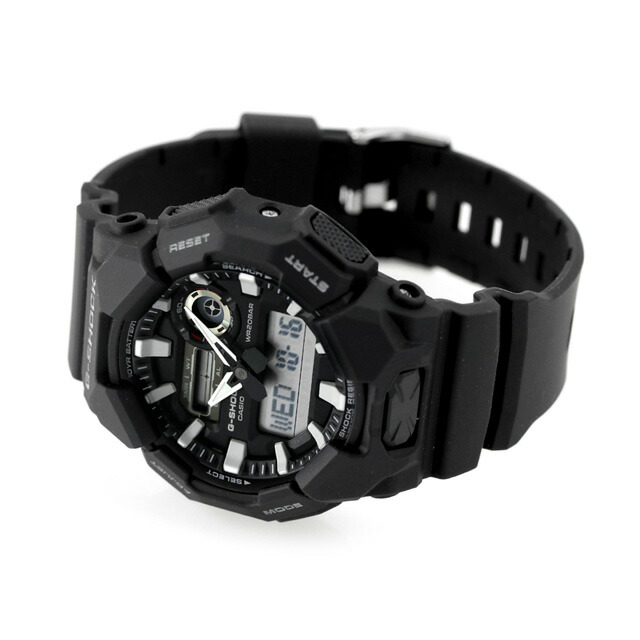 gショック ジーショック G-SHOCK クォーツ 電池式 GA-010-1A アナログデジタル GA-010シリーズ メンズ 腕時計 カシオ casio アナデジ ブラック 黒 ブランド おしゃれ 防水 軽い プレゼント 男性 実用的