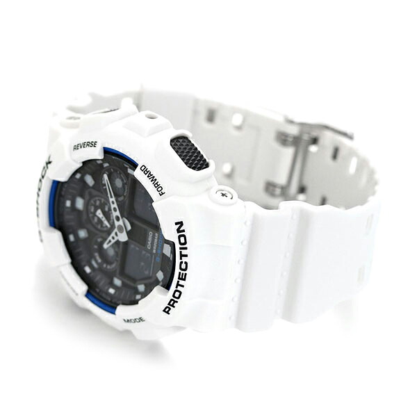gショック ジーショック G-SHOCK GA-100B-7ADR コンビネーションモデル ブラック 黒 ホワイト 白 CASIO カシオ 腕時計 メンズ ブランド おしゃれ 防水 軽い プレゼント 男性 実用的