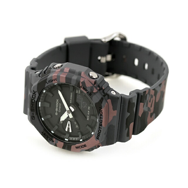 gショック ジーショック 2100 G-SHOCK ANALOG-DIGITAL 2100 Series クォーツ 電池式 GA-2100CM-8A メンズ 腕時計 ブランド カシオ casio アナデジ ブラック グレーカモフラージュ 黒 おしゃれ 防水 プレゼント 男性 実用的