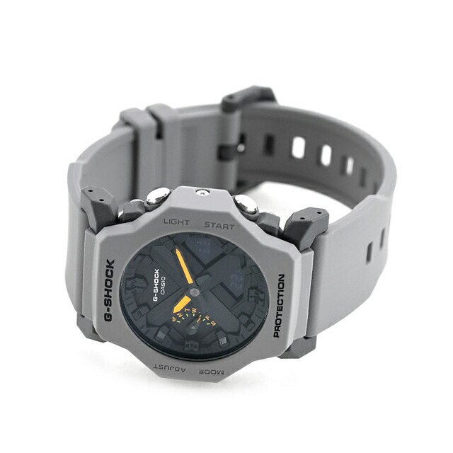 gショック ジーショック G-SHOCK クォーツ 電池式 GA-2300-8A アナログデジタル GA-2300シリーズ メンズ 腕時計 ブランド カシオ casio アナデジ ブラック グレー 黒 おしゃれ 防水 軽い プレゼント 男性 実用的