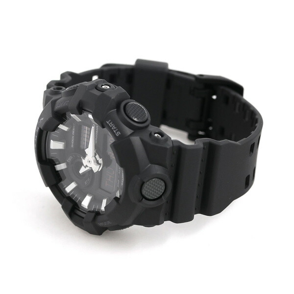 gショック ジーショック G-SHOCK ブラック 黒 GA-700-1BDR コンビネーション オールブラック 黒 CASIO カシオ 腕時計 メンズ ブランド おしゃれ 防水 軽い プレゼント 男性 実用的