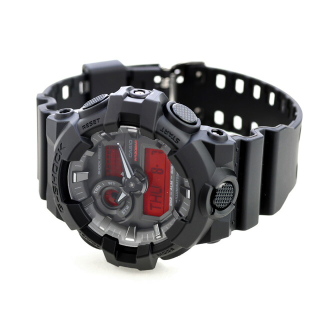 gショック ジーショック G-SHOCK クォーツ 電池式 GA-700BBR-1A アナログデジタル GA-700シリーズ メンズ 腕時計 ブランド カシオ casio アナデジ ブラック 黒 おしゃれ 防水 軽い プレゼント 男性 実用的