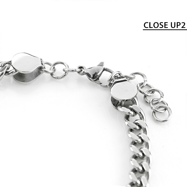 ポリス ブレスレット メンズ ブランド POLICE UNIVERSAL チェーン GB0010801 シルバー アクセサリー