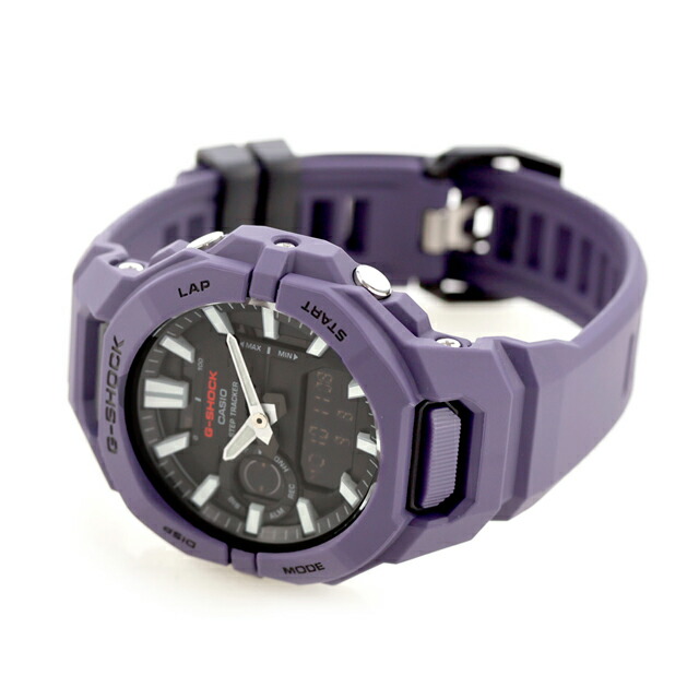 gショック ジーショック G-SHOCK クォーツ 電池式 GBA-950-2A アナログ デジタル GBA-950 シリーズ Bluetooth メンズ 腕時計 ブランド カシオ casio アナデジ ブラック パープル 黒 おしゃれ 防水 軽い プレゼント 男性 実用的