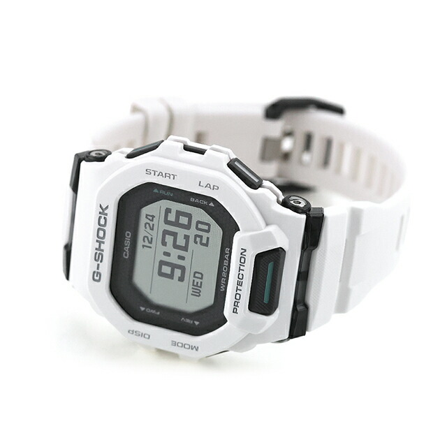 gショック ジーショック G-SHOCK G-SQUAD GBD-200 SERIES クォーツ 電池式 GBD-200-7 Bluetooth メンズ 腕時計 ブランド カシオ casio デジタル ブラック ホワイト 黒 おしゃれ 防水 軽い プレゼント 男性 実用的