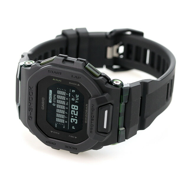 gショック ジーショック G-SHOCK クオーツ GBD-200UU-1 ジースクワッド GBD-200 シリーズ Bluetooth ブラック 黒 CASIO カシオ 腕時計 メンズ ブランド おしゃれ 防水 軽い プレゼント 男性 実用的