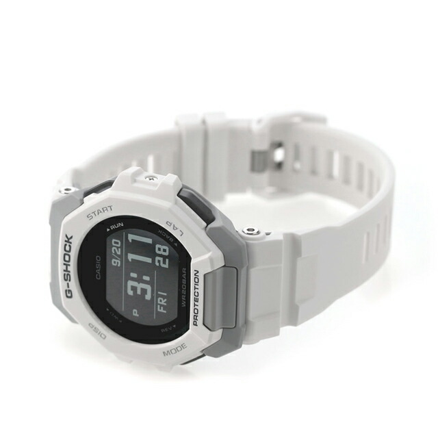 gショック ジーショック G-SHOCK GBD-300-7 G-SQUAD GBD-300シリーズ Bluetooth メンズ 腕時計 カシオ casio デジタル ホワイト 白 ブランド おしゃれ 防水 軽い プレゼント 男性 実用的