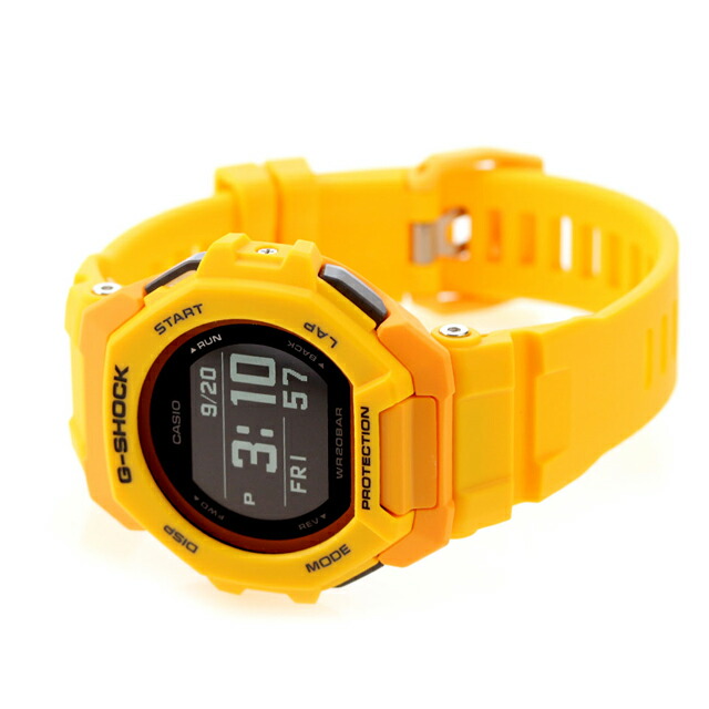gショック ジーショック G-SHOCK GBD-300-9 G-SQUAD GBD-300シリーズ Bluetooth メンズ 腕時計 カシオ casio デジタル イエロー ブランド おしゃれ 防水 軽い プレゼント 男性 実用的