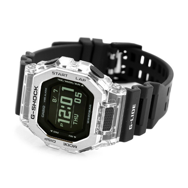 gショック ジーショック G-SHOCK クォーツ 電池式 GBX-100S-1 Gライド GBX-100シリーズ Bluetooth メンズ 腕時計 ブランド カシオ casio デジタル ブラック 黒 おしゃれ 防水 軽い プレゼント 男性 実用的