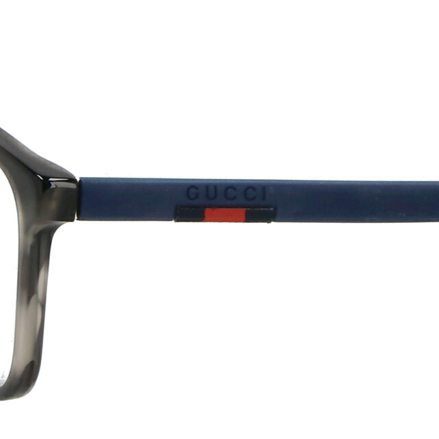 グッチ 眼鏡 メンズ ブランド GUCCI ITALY GG0426OA 007 ブラック/ブルー