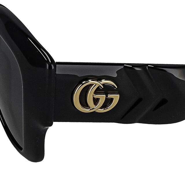 グッチ サングラス レディース ブランド GUCCI GG0808S ブラック