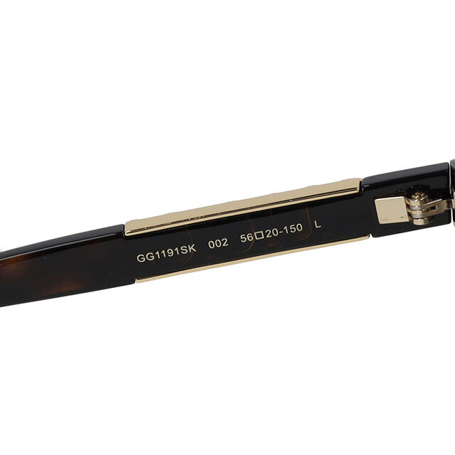 グッチ サングラス レディース ブランド GUCCI GG1191SK ブラウン