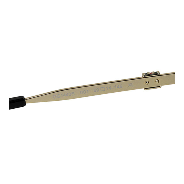 グッチ サングラス メンズ ブランド GUCCI GG1440S 001 ゴールド/ブラック