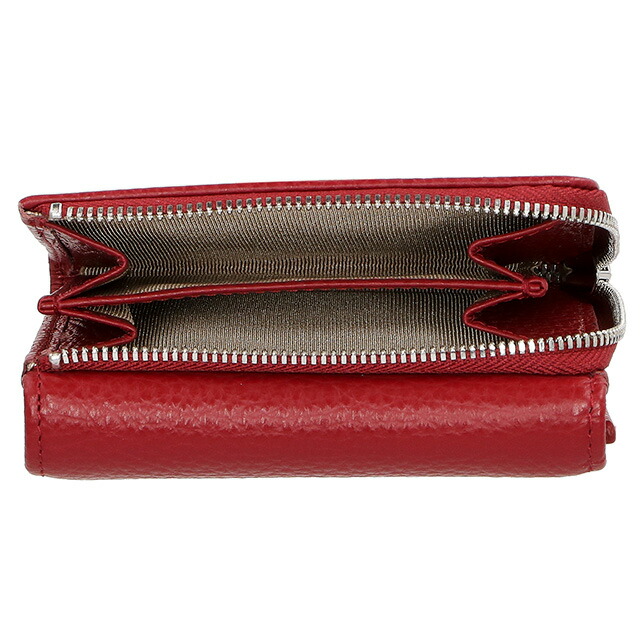 ジャンニキアリーニ 三つ折り財布 レディース ブランド GIANNI CHIARINI PF 5080 GRN レッド ウォレット 高級 おしゃれ プレゼント 実用的