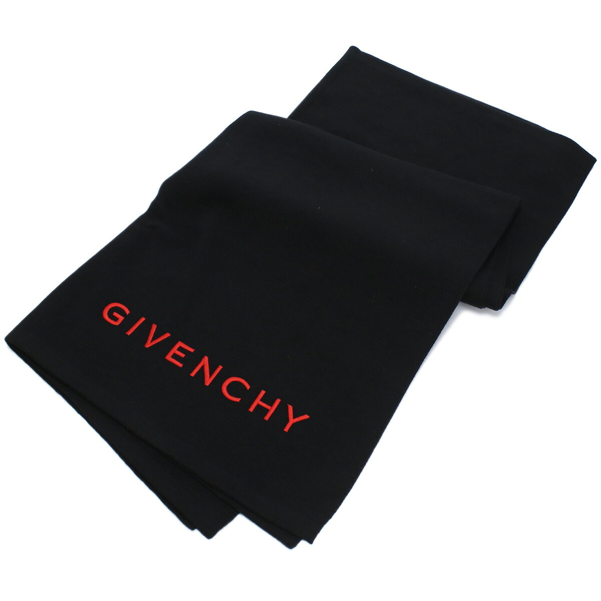 ジバンシー ストール レディース GIVENCHY ウール100% イタリア BG003M ブラック 小物