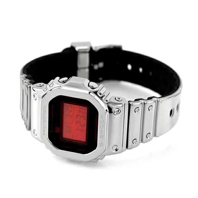 gショック ジーショック 5600 G-SHOCK FINE METALLIC SERIES DIGITAL 5600 Series クォーツ 電池式 GM-5600YRA-8 メンズ 腕時計 ブランド カシオ casio デジタル ブラック 黒 おしゃれ 防水 プレゼント 男性 実用的