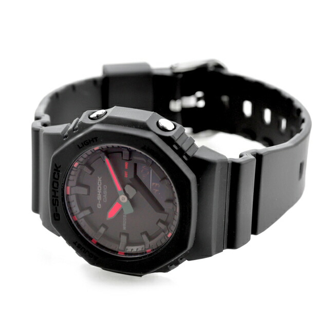 gショック ジーショック G-SHOCK クォーツ 電池式 GMA-P2100SA-1A1 アナログ デジタル ユニセックス メンズ レディース 腕時計 ブランド カシオ casio アナデジ オールブラック 黒 おしゃれ 防水 文字盤 大きい プレゼント 実用的