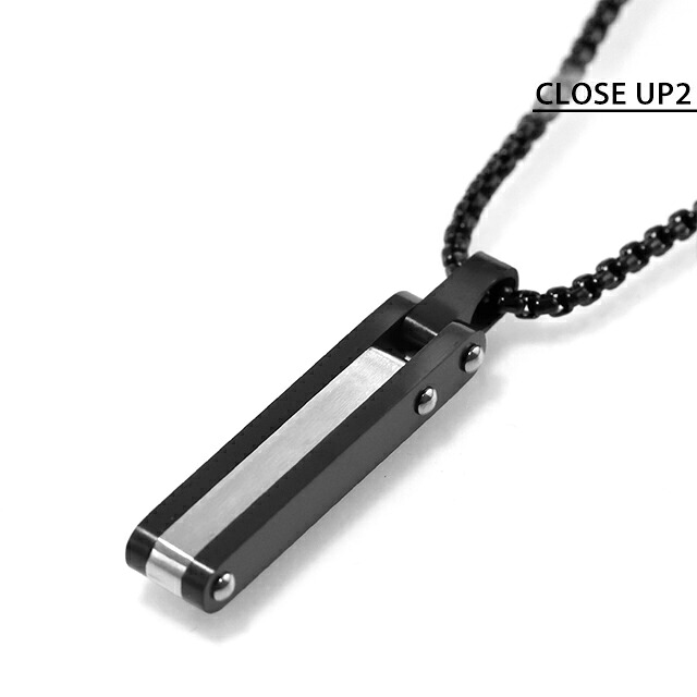 ポリス ネックレス ペンダント メンズ POLICE リンクライン LINKLINE GN0081901 ブラック シルバー アクセサリー ジュエリー ブランド 高級 おしゃれ プレゼント 男性 実用的 かっこいい