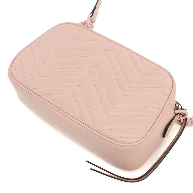 グッチ 斜め掛け ショルダーバッグ レディース ブランド GUCCI GG MARMONT 2.0 447632 ピンク バッグ