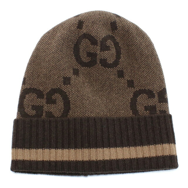 グッチ ニットキャップ レディース ブランド GUCCI イタリア 676827 ブラウン系 帽子 選べるモデル