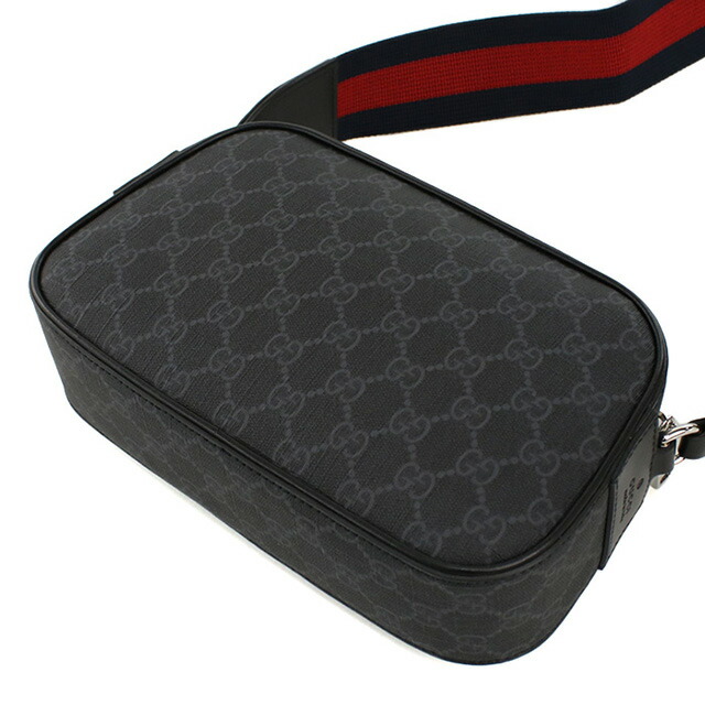 グッチ 斜め掛け ショルダーバッグ メンズ ブランド GUCCI GG BLACK 792097 ブラック バッグ